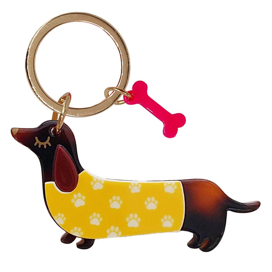 Schlüsselanhänger Dackelliebe